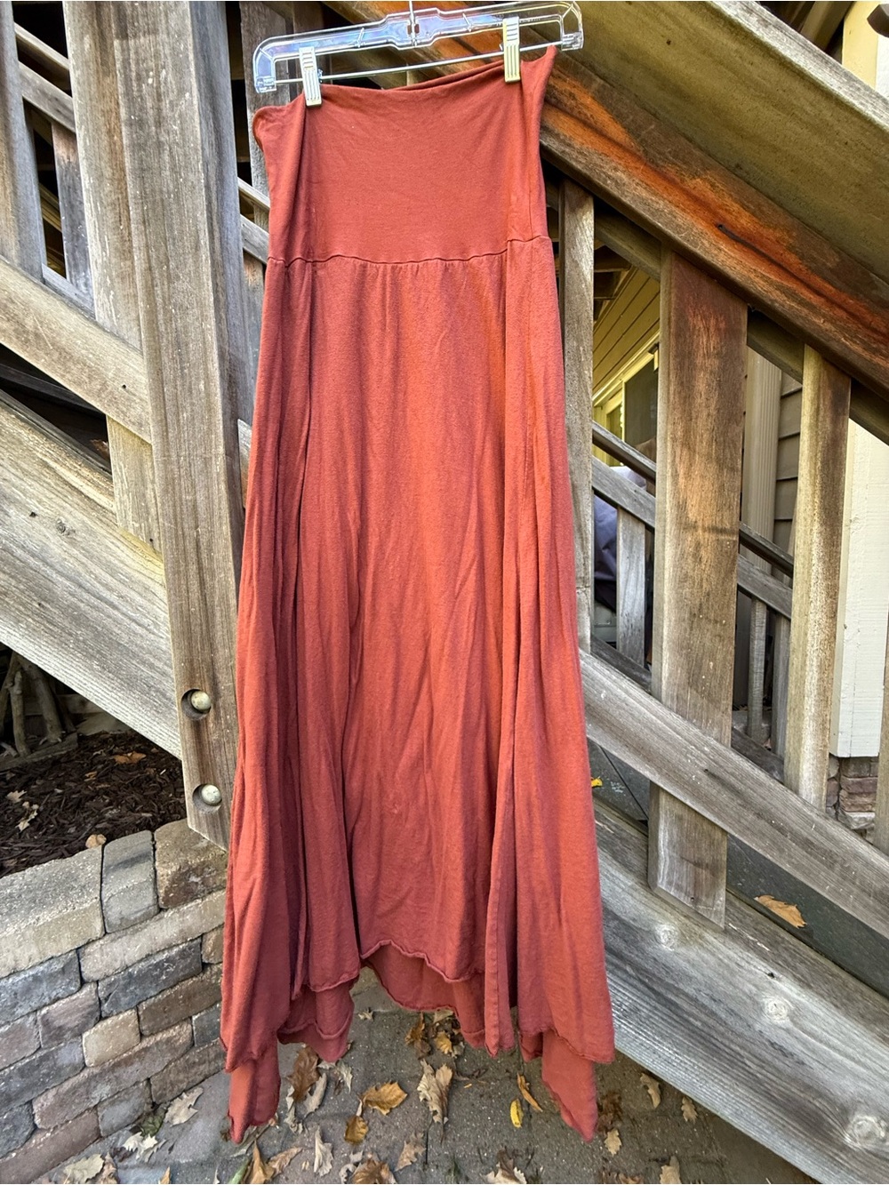 Gaia Conceptions Double Layer Maxi Skirt